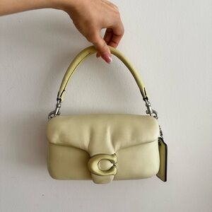 Coach Lime Green Pillow Tabby